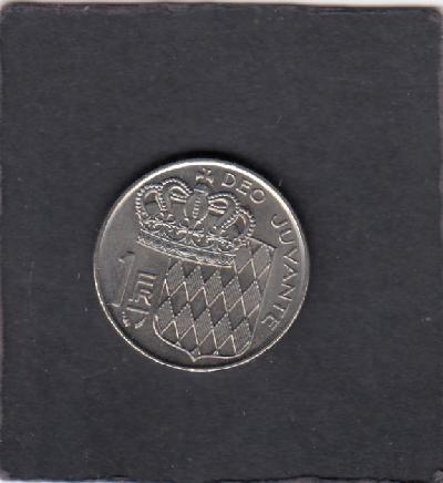 Beschrijving: 1 Franc RAINIER III  